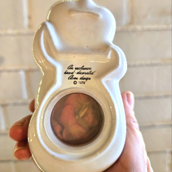 Avon Ceramic Potpourri Pig 🐖 Pretty Floral  Design - Picture 2 of 6